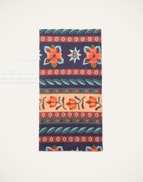 La Doublej Large Napkins Set Of 2 Strisce In Linen