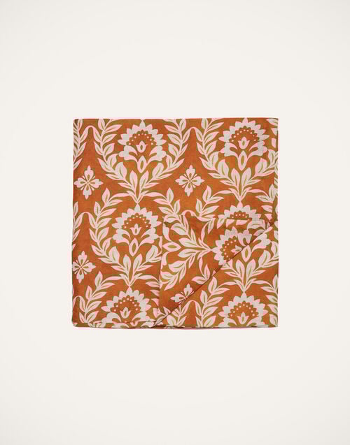 la doublej Large Tablecloth Garland Siena in Linen