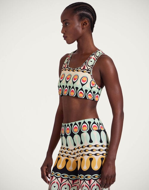 la doublej Magica Bra Rio Yellow in Jersey Stretch