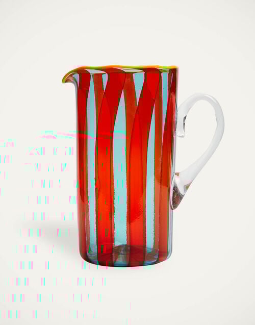 la doublej Mamma Carafe Red in Murano Glass