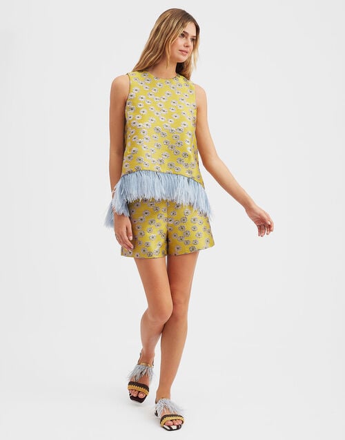 La Doublej Margarita Shorts Margarita In Jacquard