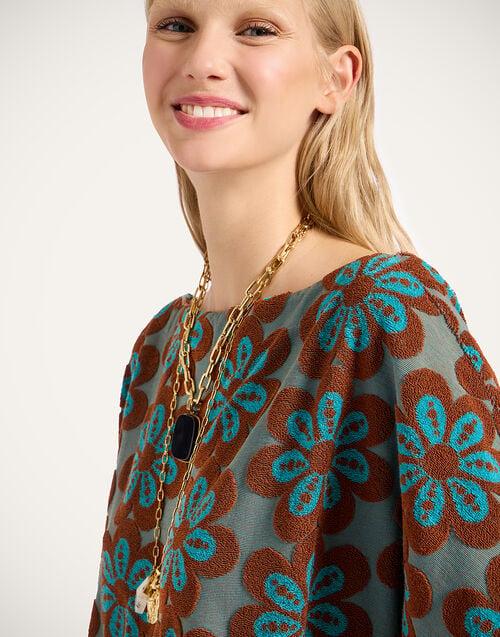 La Doublej Meditation Tee Caper Rust In Terrycloth