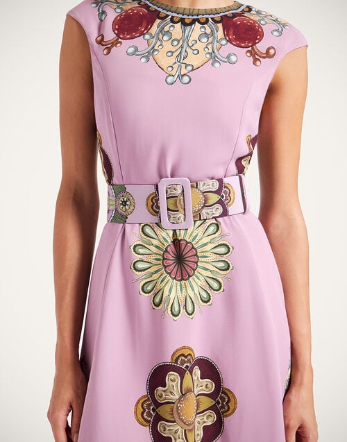 la doublej Medium Belt Nucleus Dusty Pink in Twill