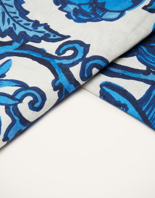 La Doublej Medium Tablecloth Anemone In Linen