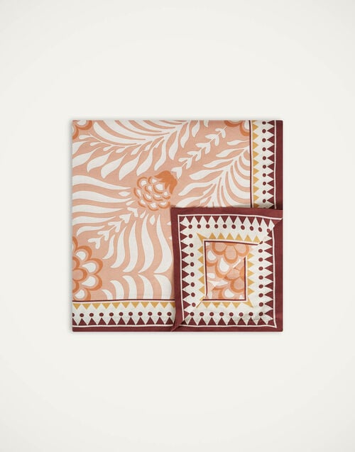 la doublej Medium Tablecloth Tudor Pink in Linen