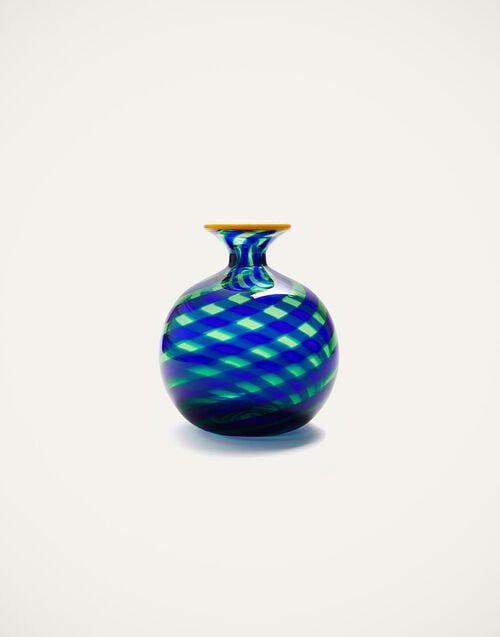 la doublej Mini Ciccio Vase Blue in Murano Glass