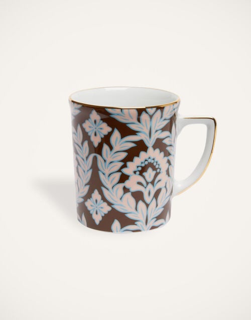 la doublej Mug Chocolate Garland in Porcelain