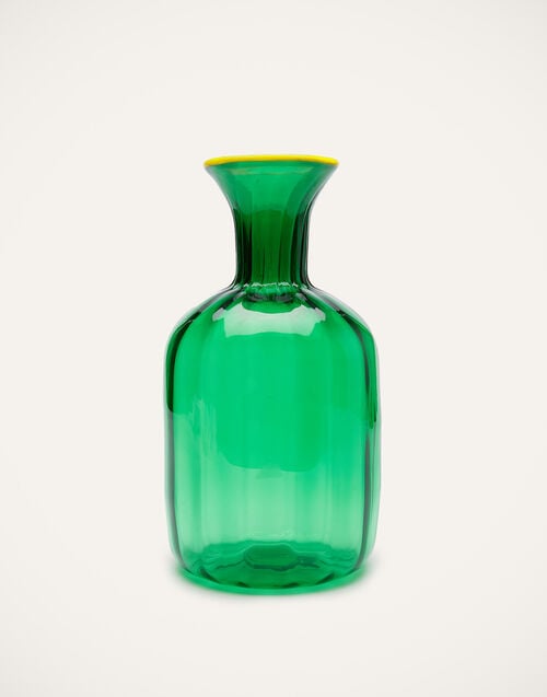 la doublej Murano Carafe Green in Glass