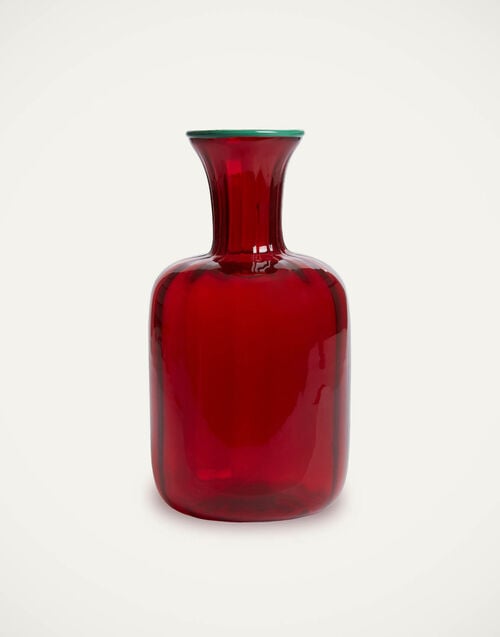 la doublej Murano Carafe Red in Murano Glass