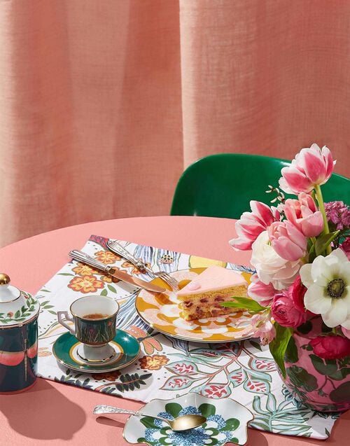 La Doublej Placemat Set Of 2 Botanical In Linen