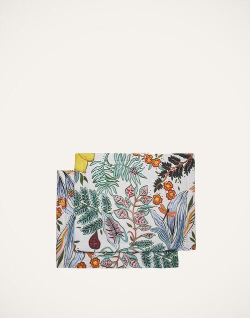 la doublej Placemat Set Of 2 Botanical in Linen