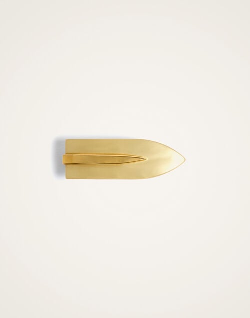 La Doublej Salon Clip Solid Light Yellow In Resin