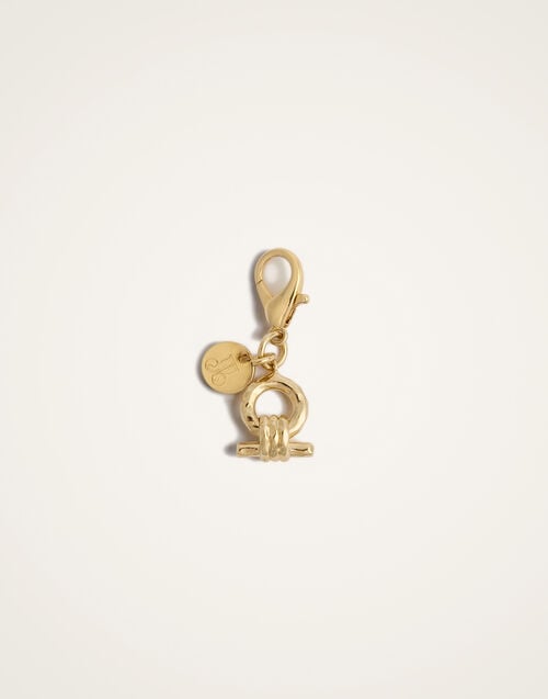 La Doublej Shen Loop Charm 24k Gold Plate