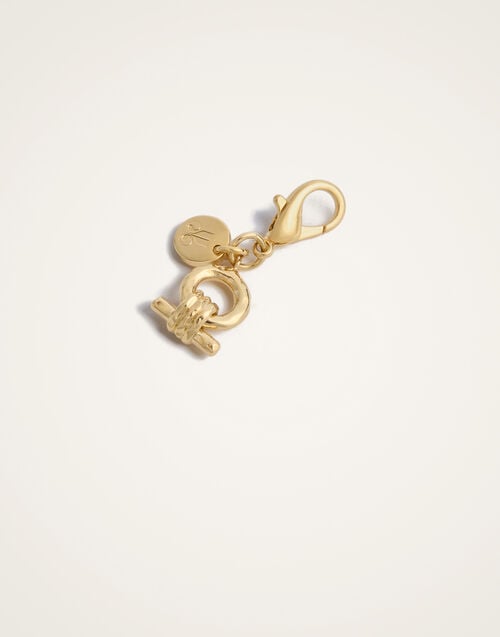 La Doublej Shen Loop Charm 24k Gold Plate