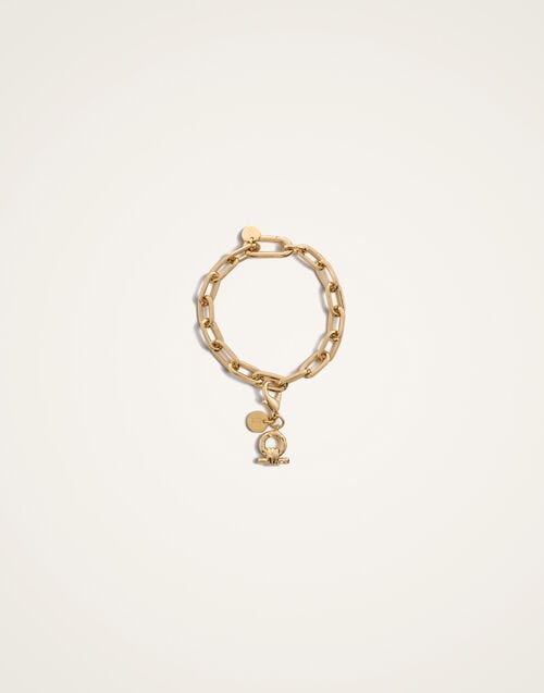 La Doublej Shen Loop Charm 24k Gold Plate