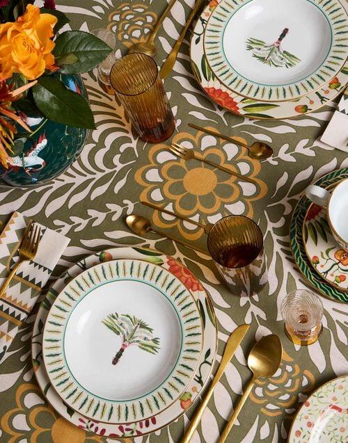 La Doublej Soup Plates Set Of 2 Eden In Porcelain