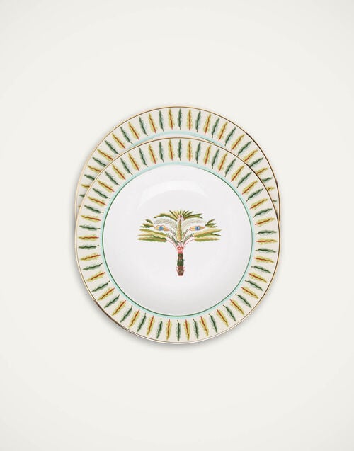 la doublej Soup Plates Set Of 2 Eden in Porcelain