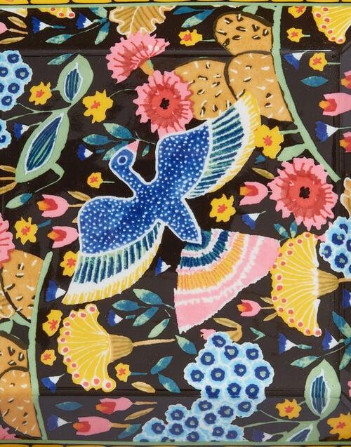 La Doublej Trinket Tray Colombo Black In Porcelain