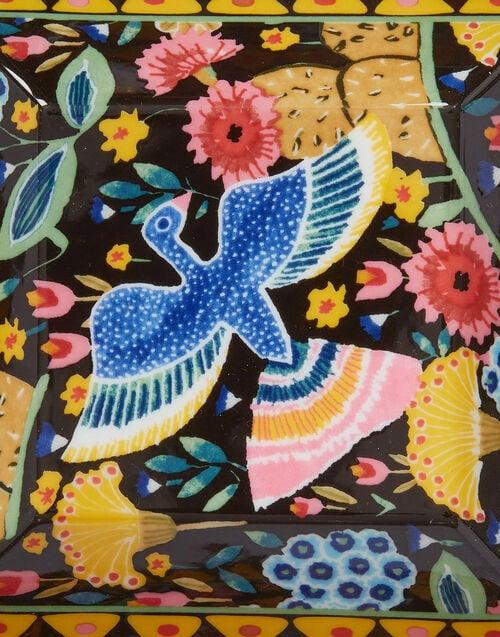 La Doublej Trinket Tray Colombo Black In Porcelain