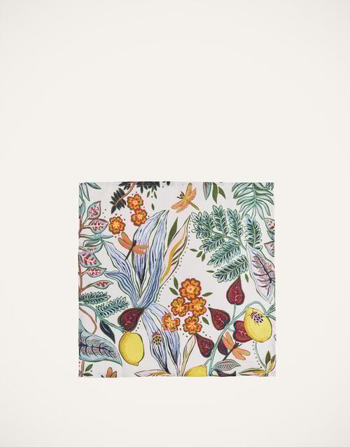 La Doublej Large Napkins Set Of 2 Botanical In Linen