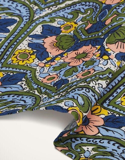 La Doublej Large Napkins Set Of 2 Corte Blue Small In Linen