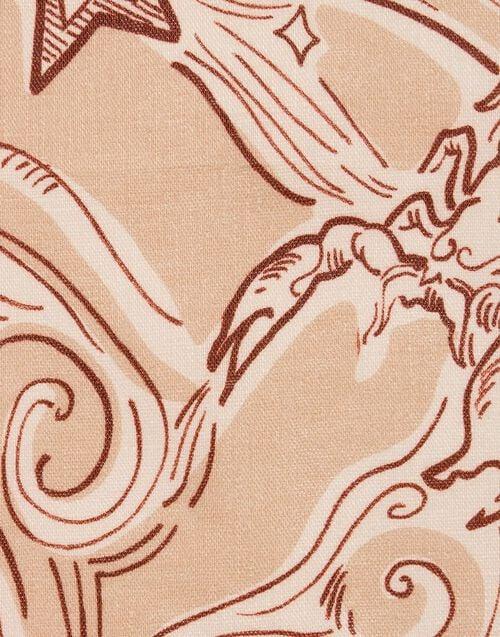 La Doublej Large Napkins Set Of 2 Cosmos Dusty Pink In Linen