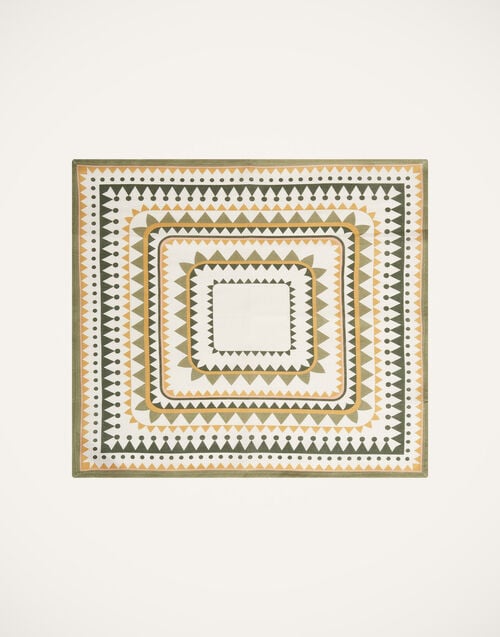 La Doublej Large Napkins Set Of 2 Doric Placée Light Green In Linen