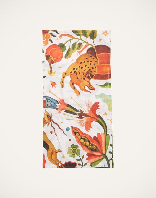 La Doublej Large Napkins Set Of 2 Jungle Book In Linen