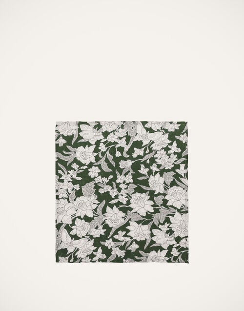 La Doublej Large Napkins Set Of 2 Lilium Avorio In Linen