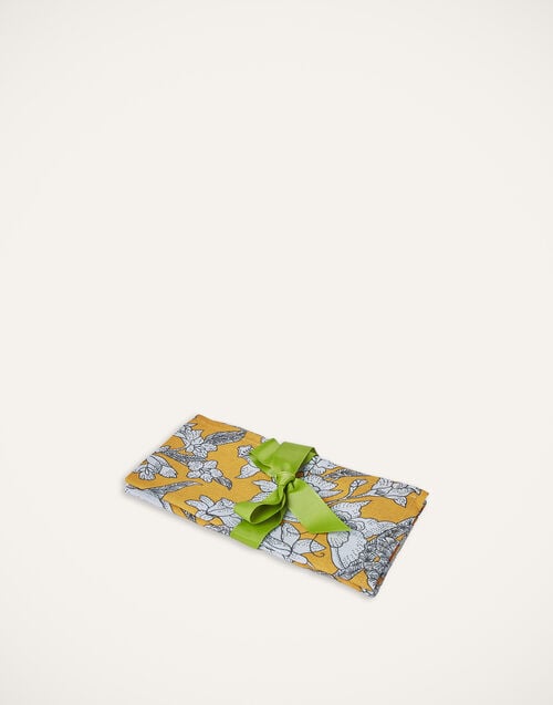 la doublej Large Napkins Set Of 2 Lilium Zafferano in Linen