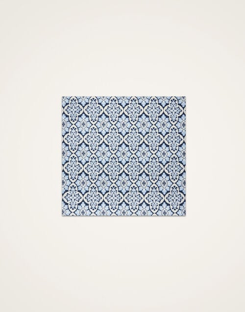 La Doublej Large Napkins Set Of 2 Palazzo Blue In Panama Cotton