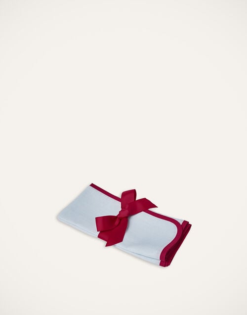 la doublej Large Napkins Set Of 2 Rainbow Celeste in Linen