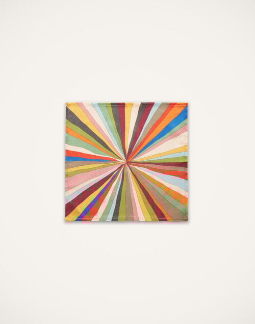 La Doublej Large Napkins Set Of 2 Rainbow Rays In Linen