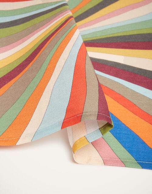 La Doublej Large Napkins Set Of 2 Rainbow Rays In Linen