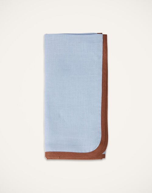 La Doublej Large Napkins Set Of 2 Rainbow Sky In Linen