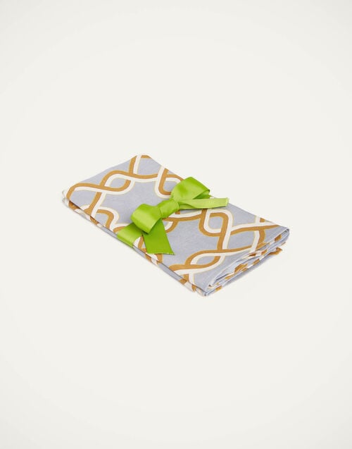 la doublej Large Napkins Set Of 2 Tackle Turquoise in Linen