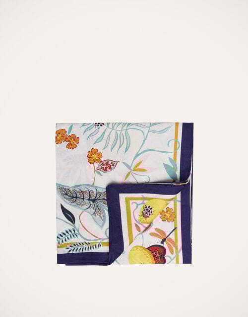 la doublej Large Tablecloth Botanical (Placée) in Linen