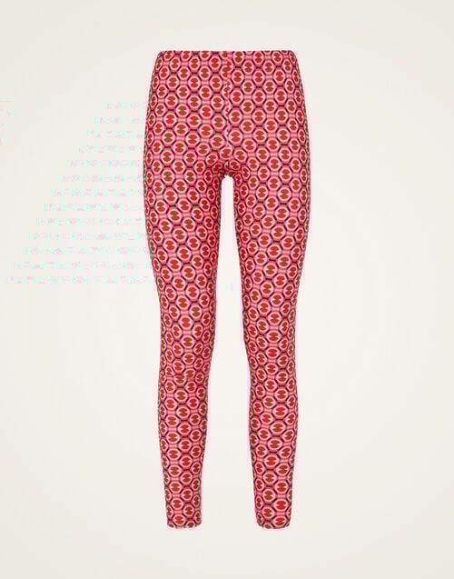 La Doublej Leggings Sugar Rush Red In Skinny Jersey