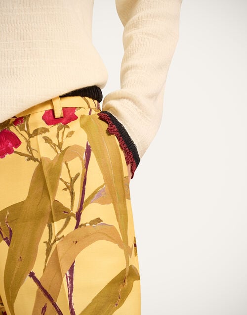 La Doublej Let Loose Pants Bamboo Yellow In Cady Wool
