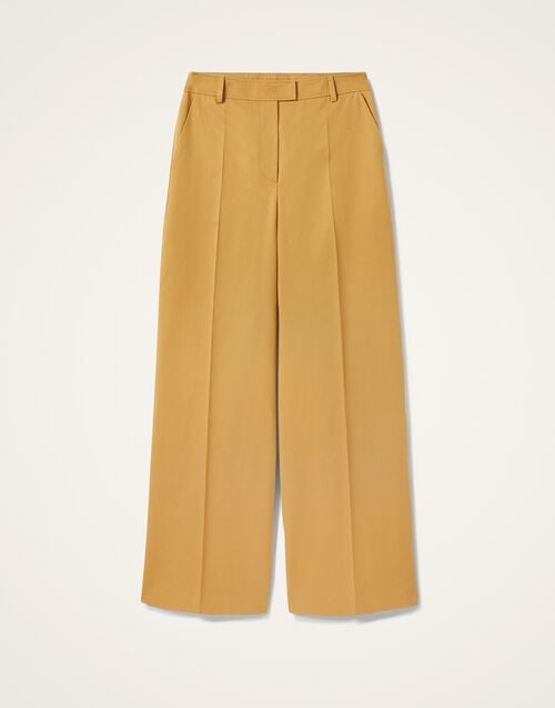 La Doublej Let Loose Pants Solid Havana In Cotton Linen