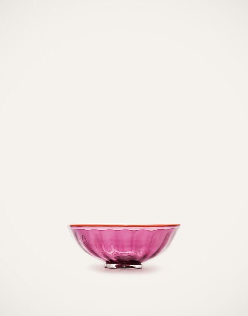La Doublej Luxury Nut Bowl Set Of 2 Verde/Rosa In Glass