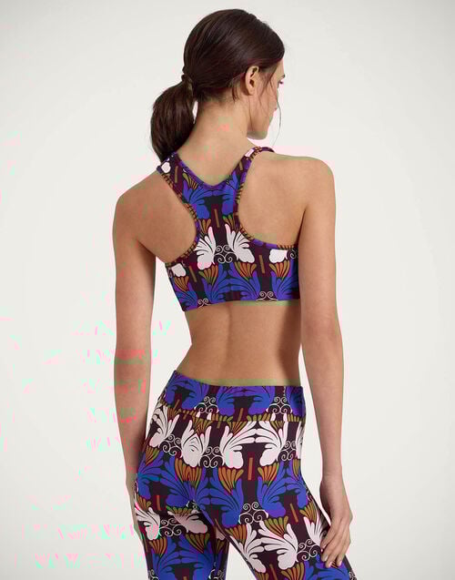 La Doublej Magica Bra Ali Micro Chocolate In Jersey Stretch