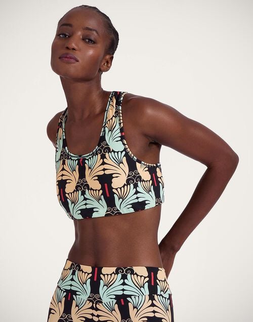 la doublej Magica Bra Ali Micro Yellow in Jersey Stretch