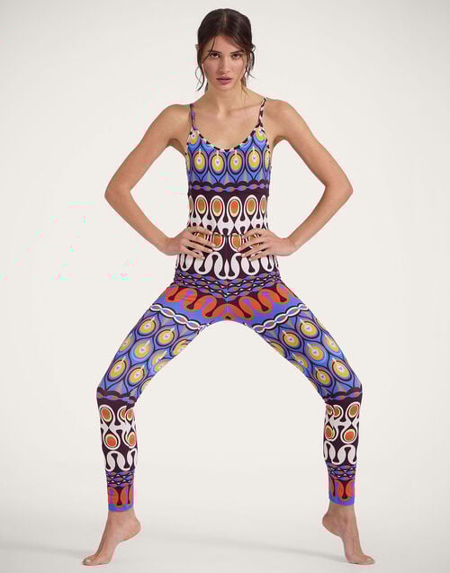 la doublej Magica Catsuit Rio Chocolate in Jersey Stretch