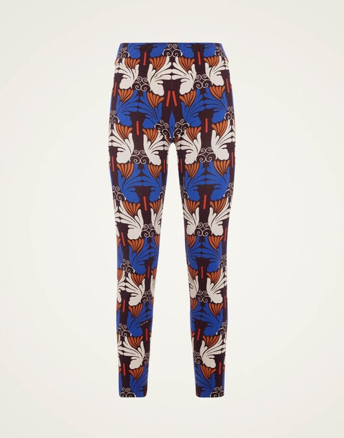 La Doublej Magica Leggings Ali Micro Chocolate In Jersey Stretch