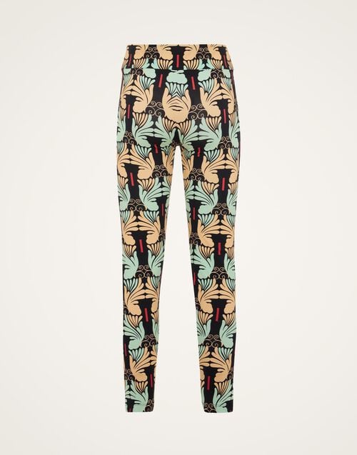 La Doublej Magica Leggings Ali Micro Yellow In Jersey Stretch