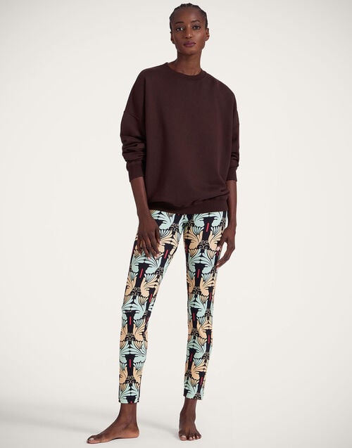 la doublej Magica Leggings Ali Micro Yellow in Jersey Stretch