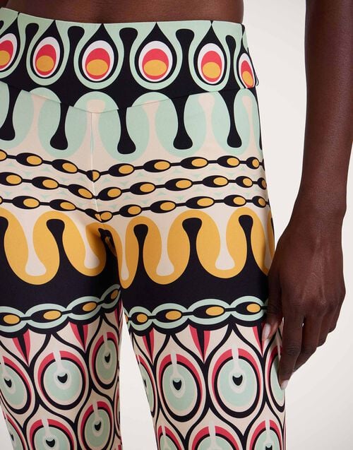 La Doublej Magica Leggings Rio Yellow In Jersey Stretch