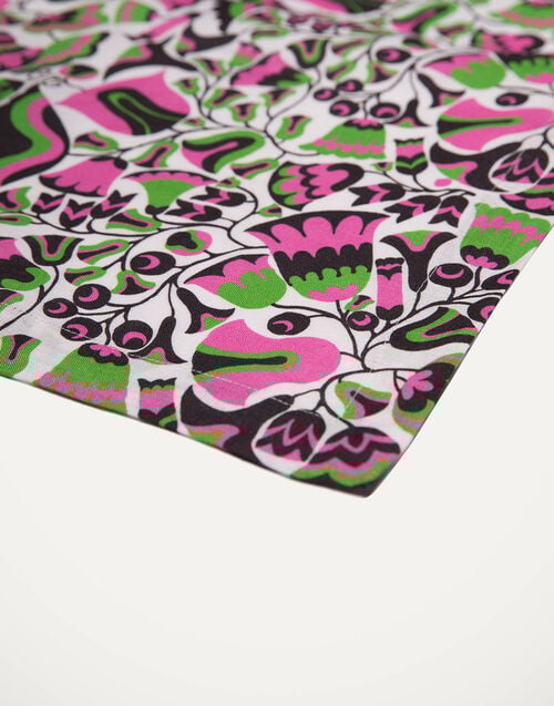 La Doublej Medium Tablecloth (180x280) Tulipani In Linen