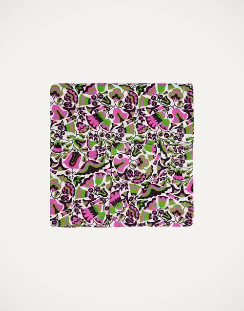 la doublej Medium Tablecloth (180x280) Tulipani in Linen